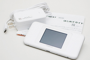 ユニオンマンスリーのレンタルオプションモバイルWi-Fiルーター|W06